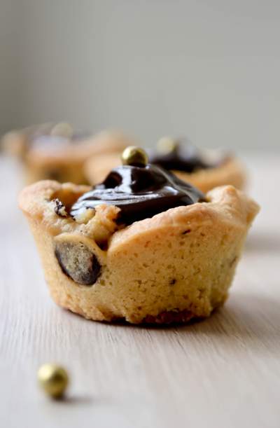 Chocolate Chip Cookie Cups