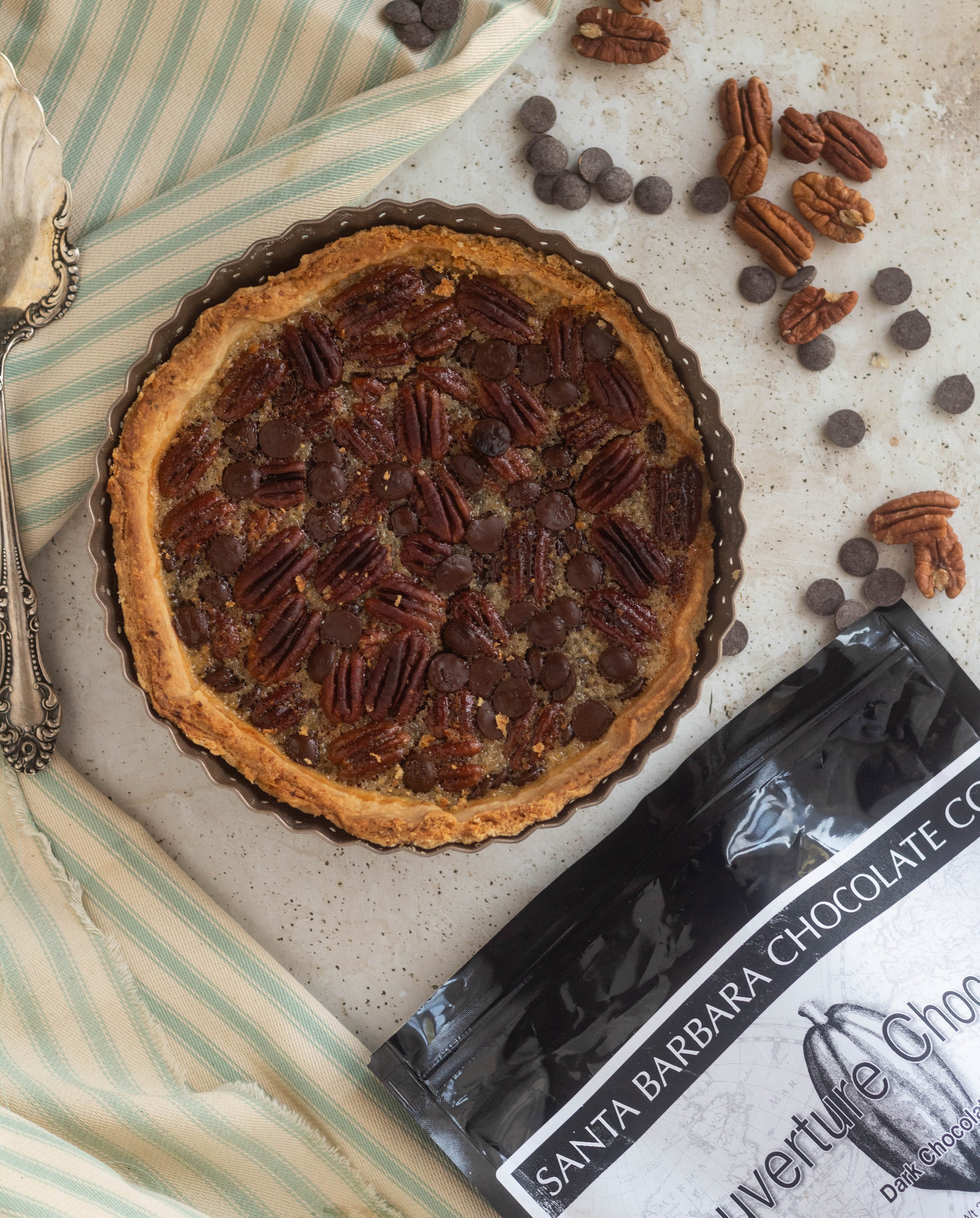 chocolate pecan pie with brand of chocolate