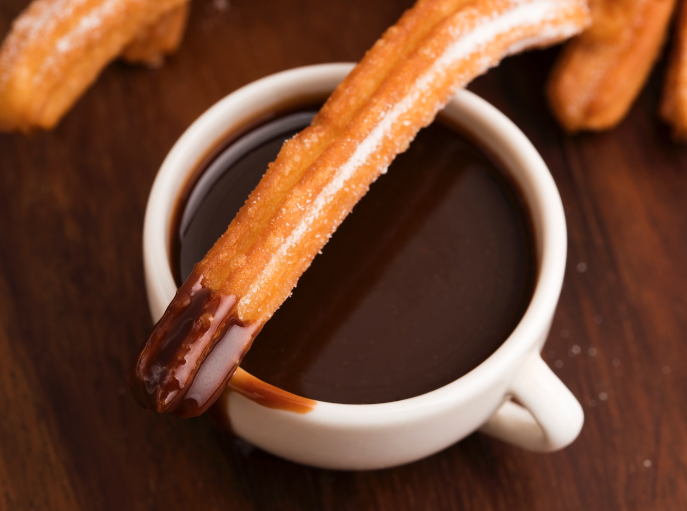 churros y chocolate