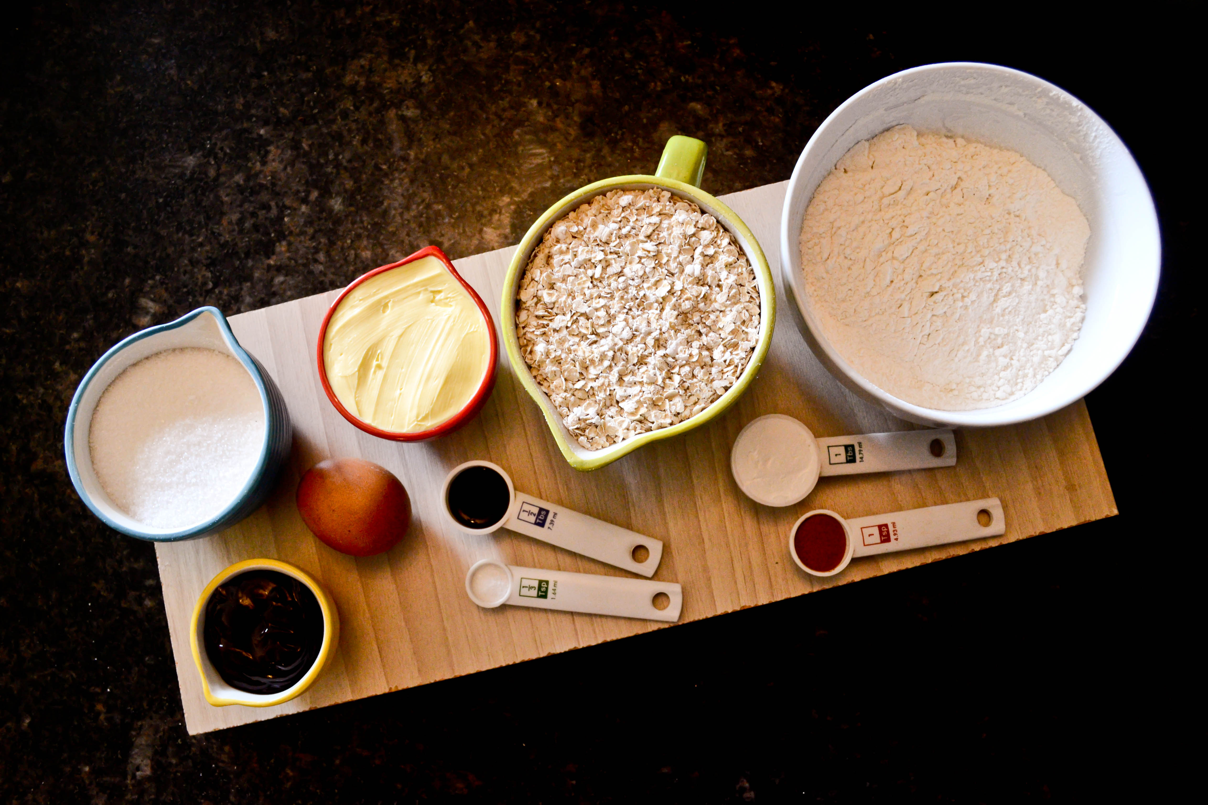 oatmeal cookie ingredients